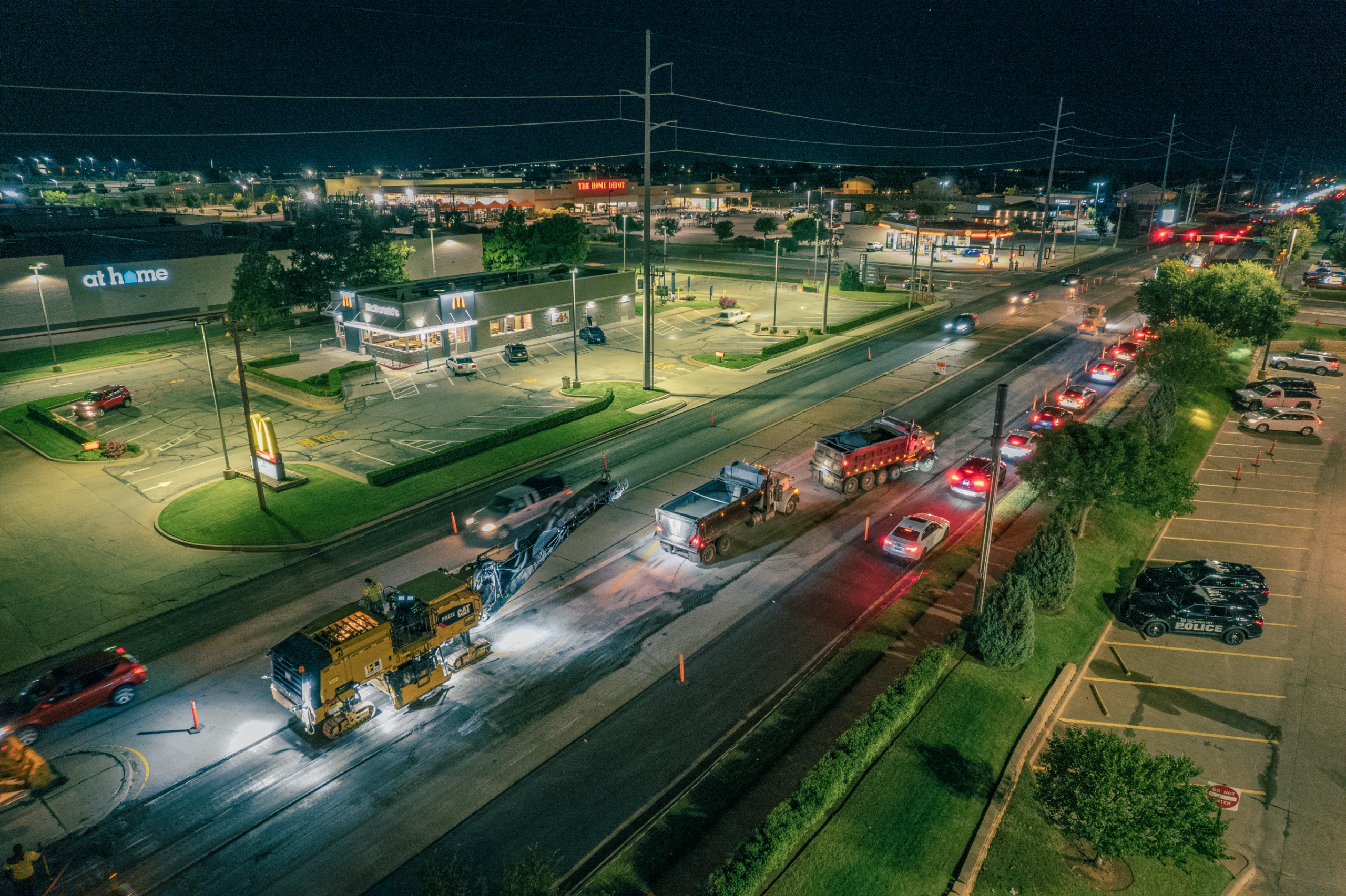 Street enhancements on Penn & SW 51st Street