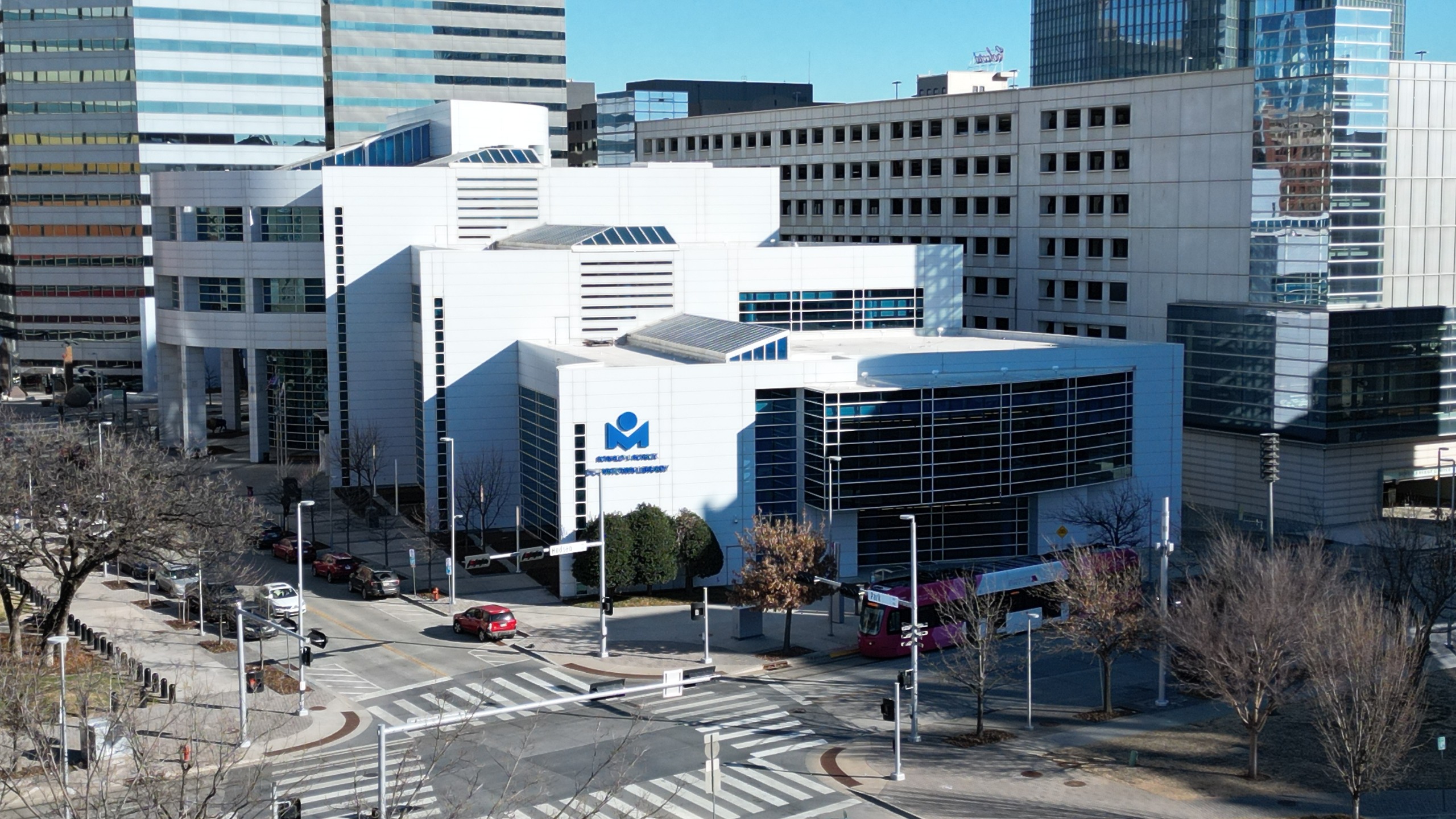 Downtown library building